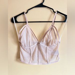 Love J Nude Mesh Bralette